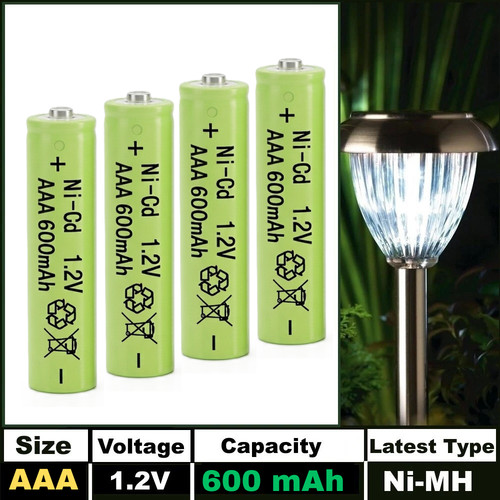 Batterie ricaricabili luce