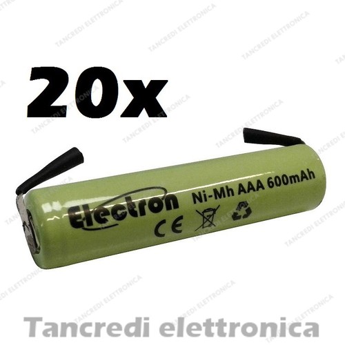 Batteria mh ricaricabile - 20,