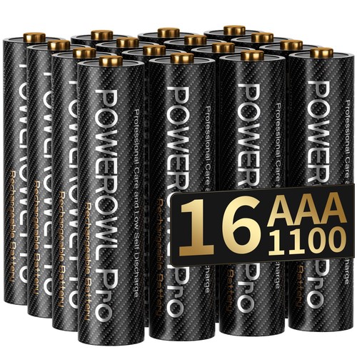 Batterie ricaricabili powerowl - ricaricabili,