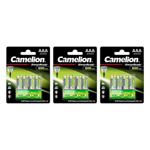 12x batterie ricaricabili - 12x,