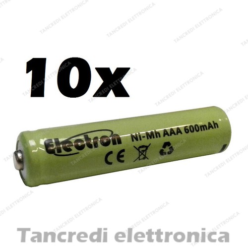 10x pila batteria ministilo - 10x,